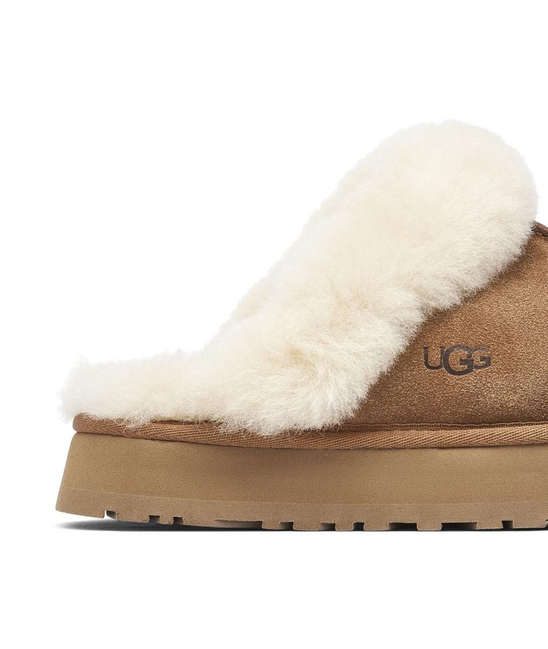 UGG AUSTRALIA Коричневые замшевые ботинки, фото 5