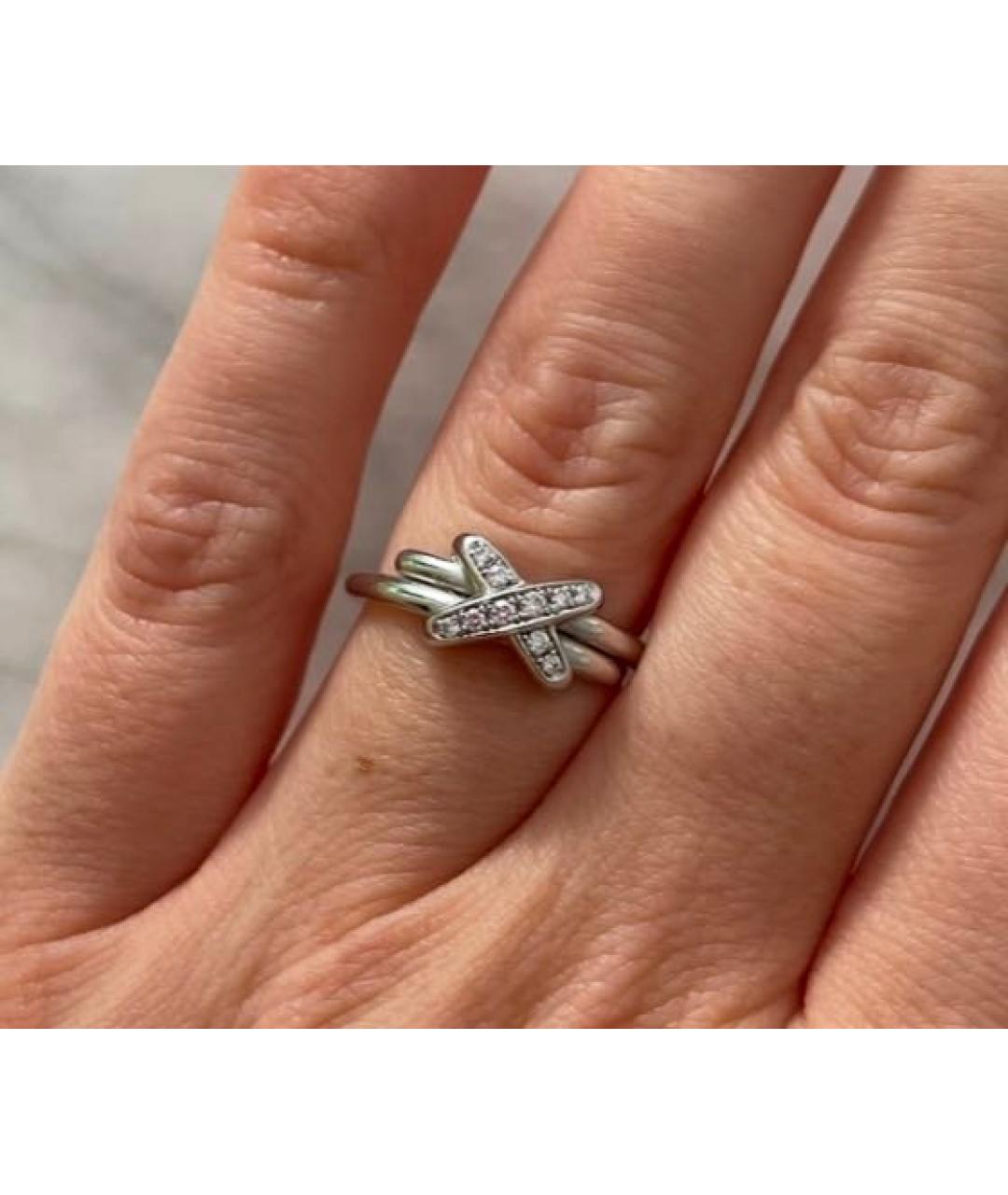 CHAUMET Серебряное кольцо из белого золота, фото 2