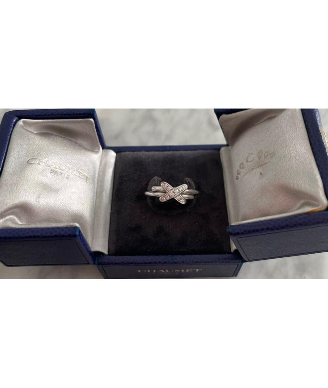 CHAUMET Серебряное кольцо из белого золота, фото 4
