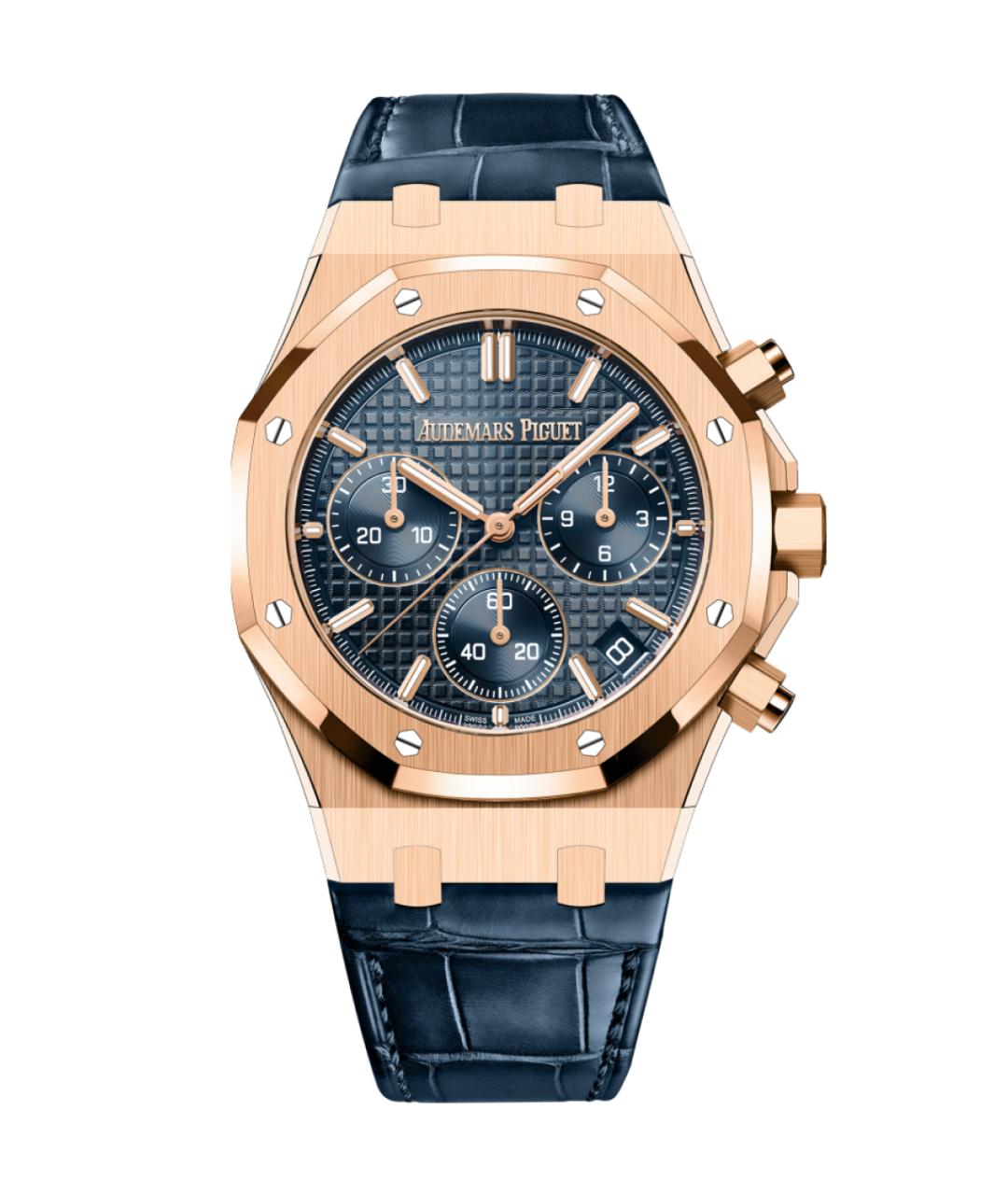 Audemars Piguet Синие часы из розового золота, фото 1