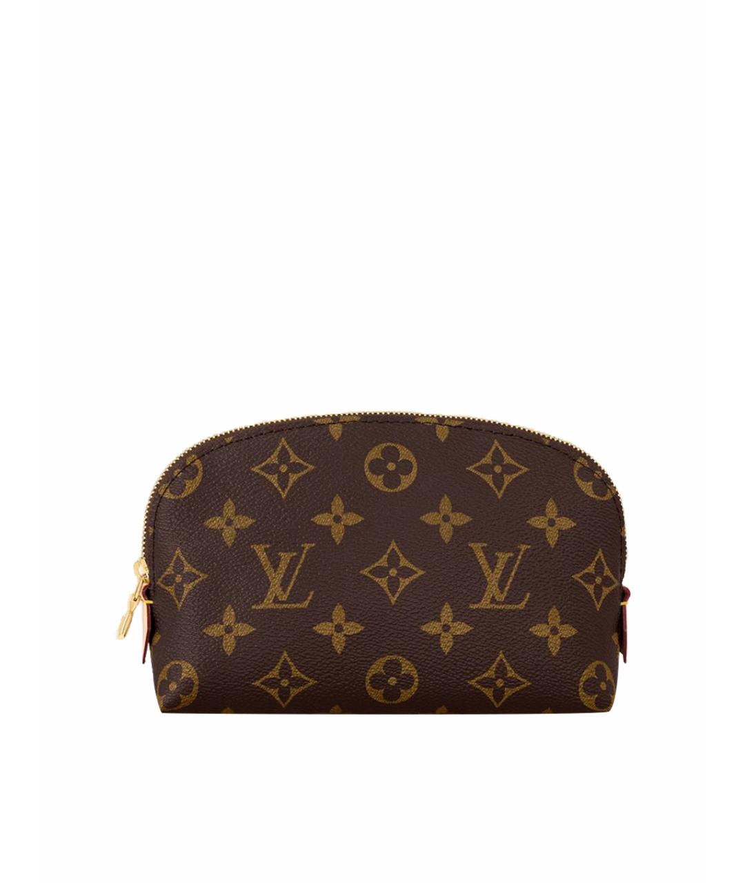 LOUIS VUITTON Коричневая косметичка, фото 1