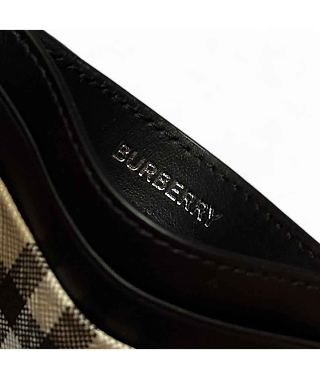 BURBERRY Кожаный кардхолдер, фото 4