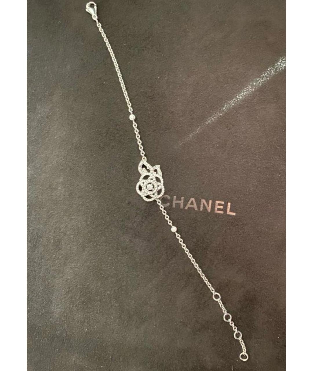 CHANEL Серебряный браслет из белого золота, фото 3