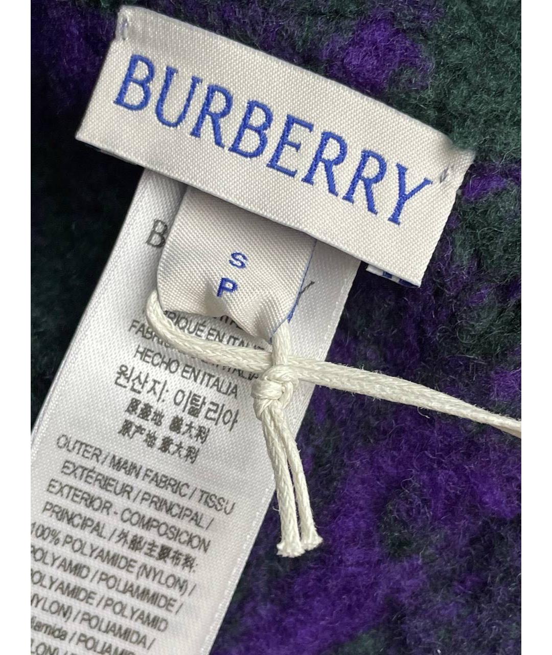 BURBERRY Черная шерстяная шляпа, фото 7