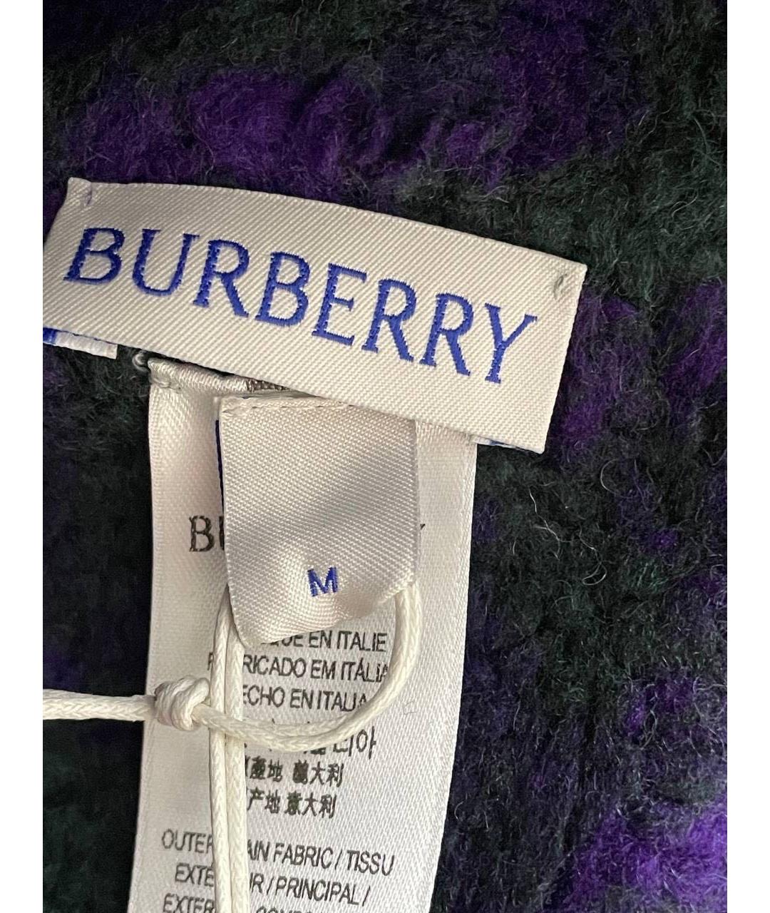 BURBERRY Черная шерстяная шляпа, фото 8