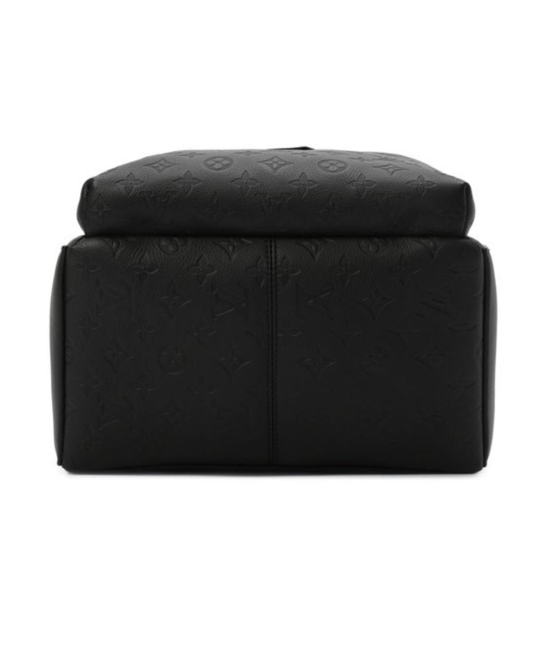 LOUIS VUITTON Черный кожаный рюкзак, фото 6