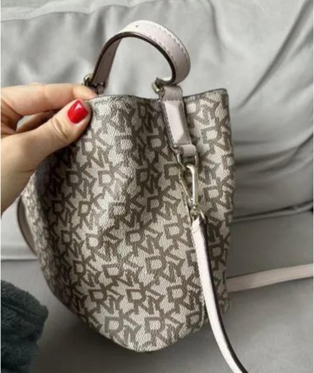 DKNY Розовая сумка через плечо, фото 3