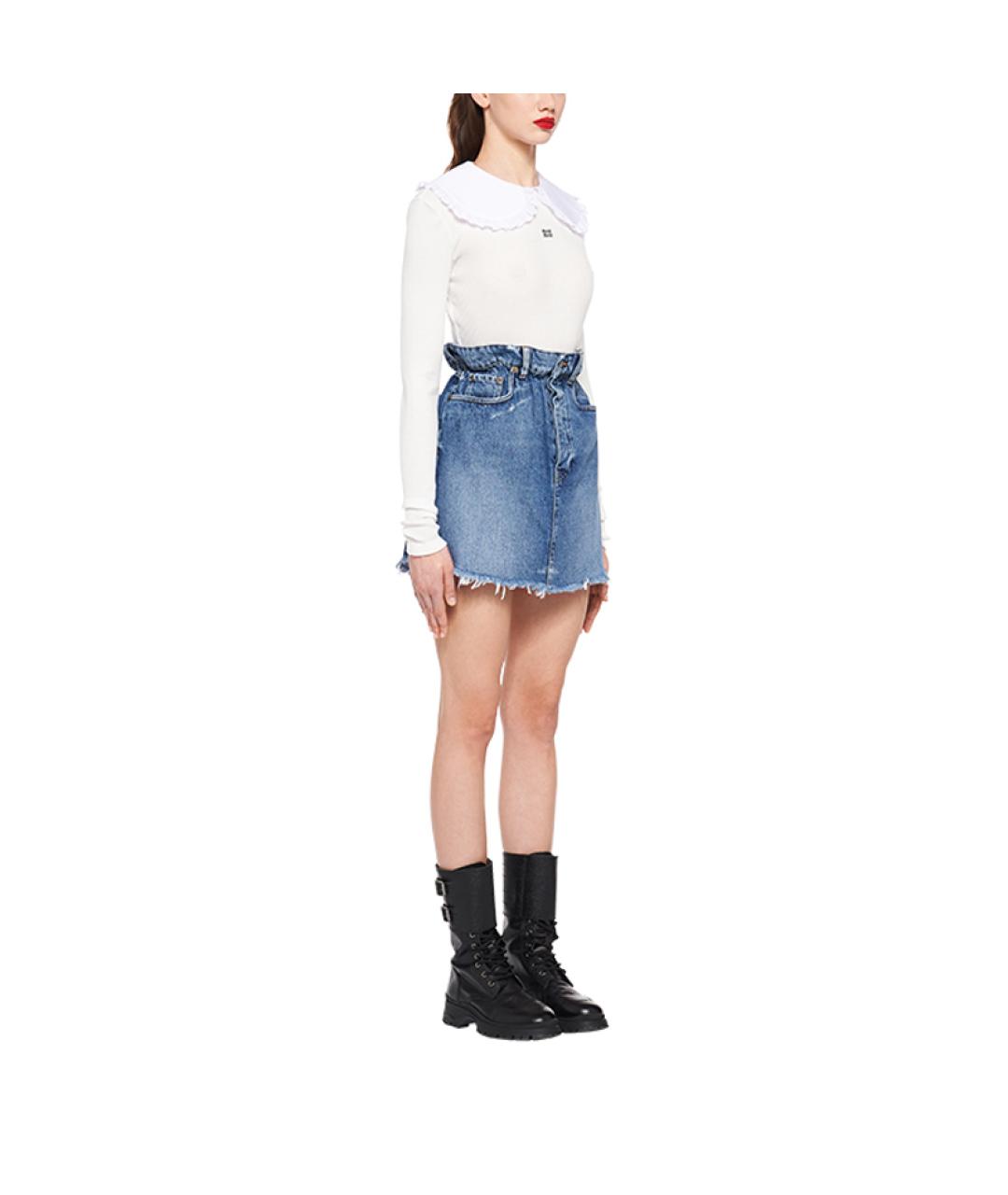 MIU MIU Белая блузы, фото 4