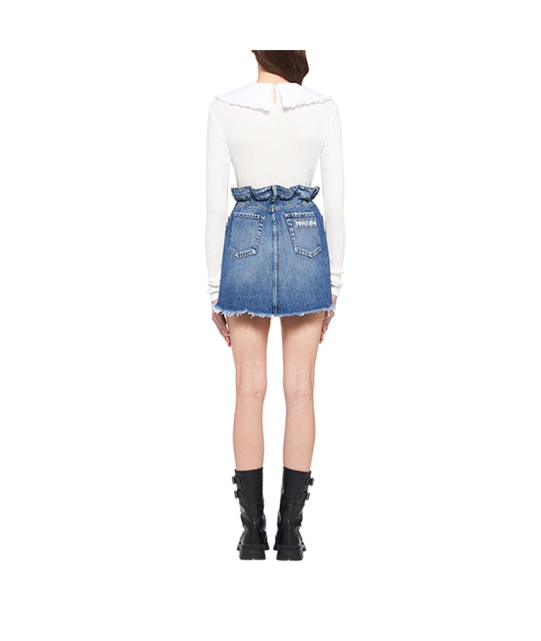MIU MIU Белая блузы, фото 3