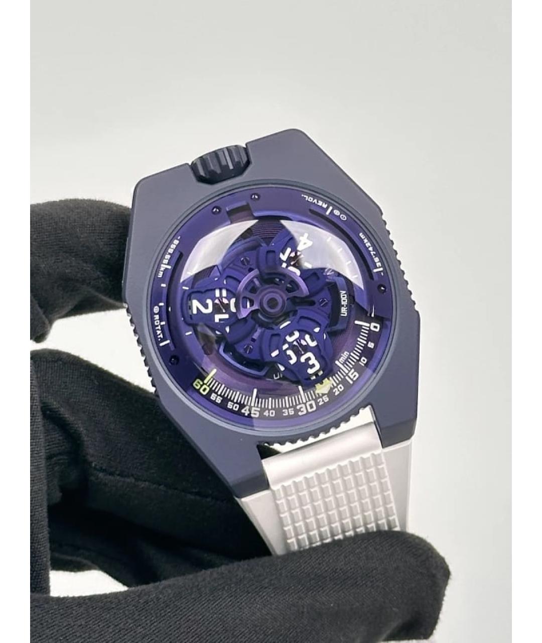 0711 Фиолетовые часы, фото 3