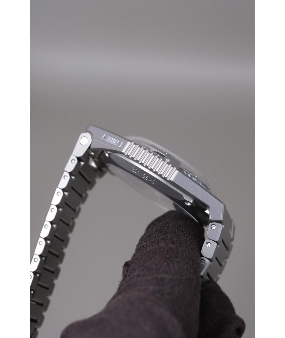 0711 Серые часы, фото 5