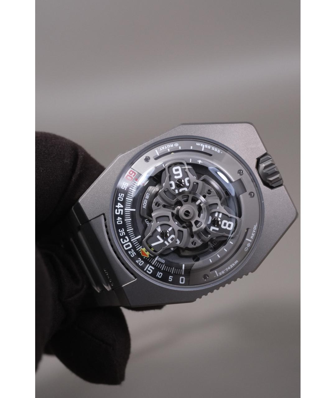 0711 Серые часы, фото 3