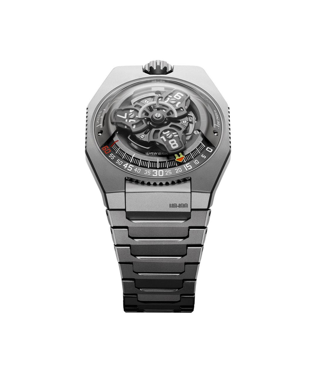 0711 Серые часы, фото 7