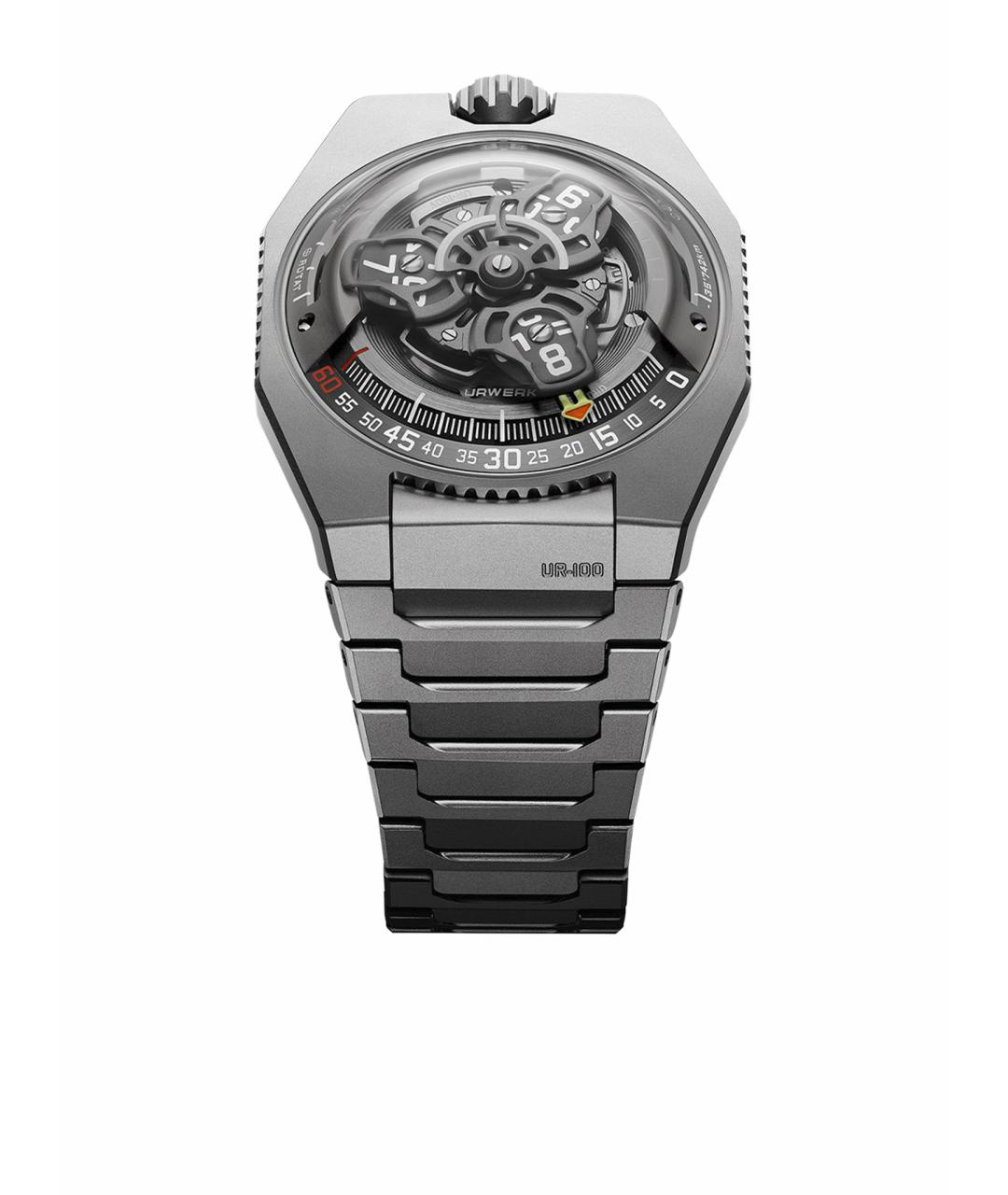 0711 Серые часы, фото 1