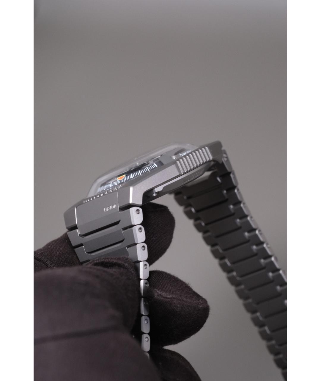 0711 Серые часы, фото 6