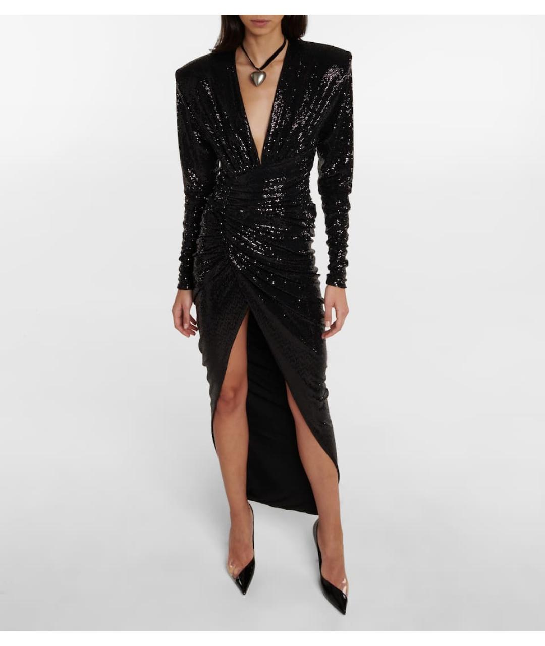 ALEXANDRE VAUTHIER Черное коктейльное платье, фото 4