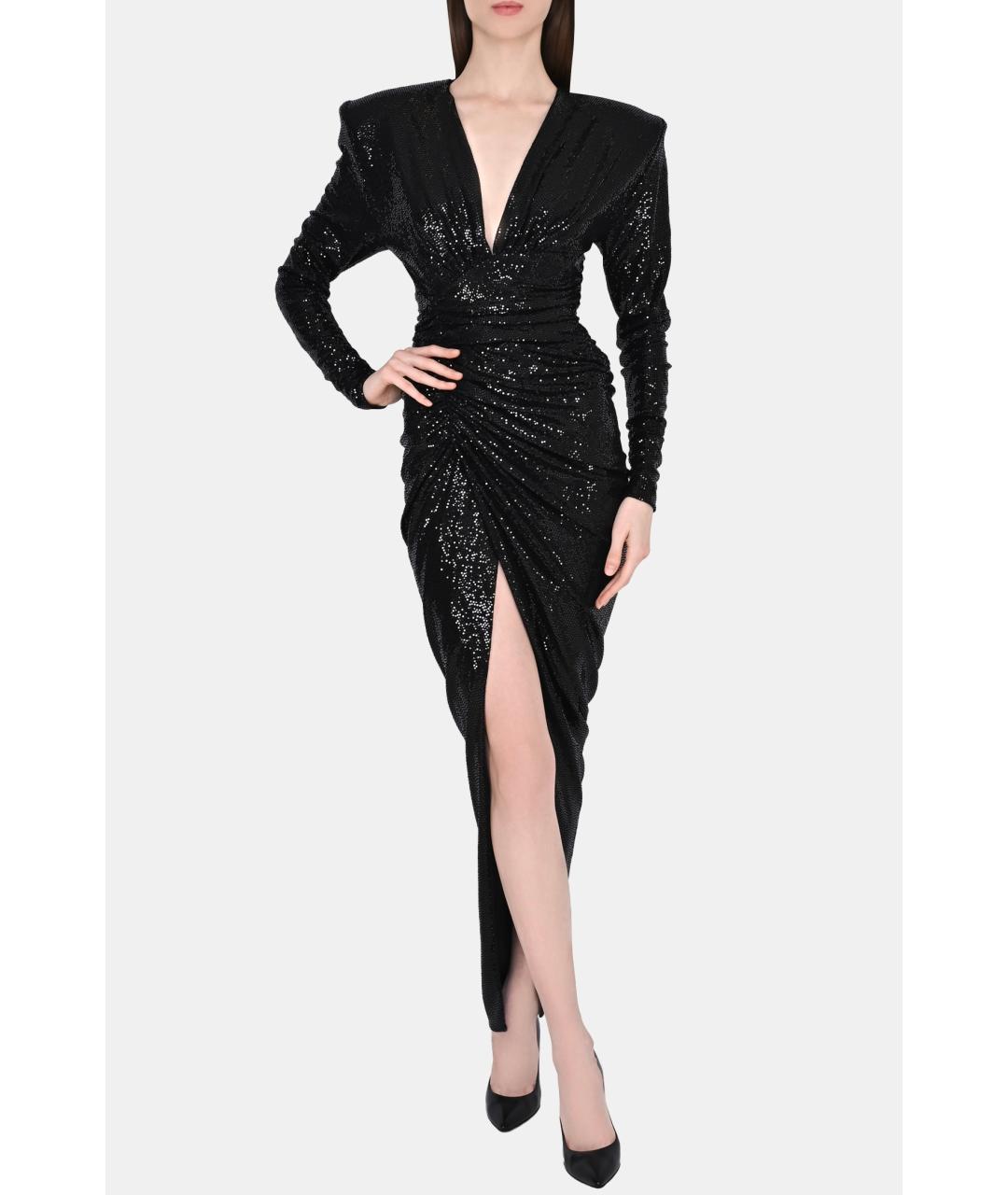 ALEXANDRE VAUTHIER Черное коктейльное платье, фото 2