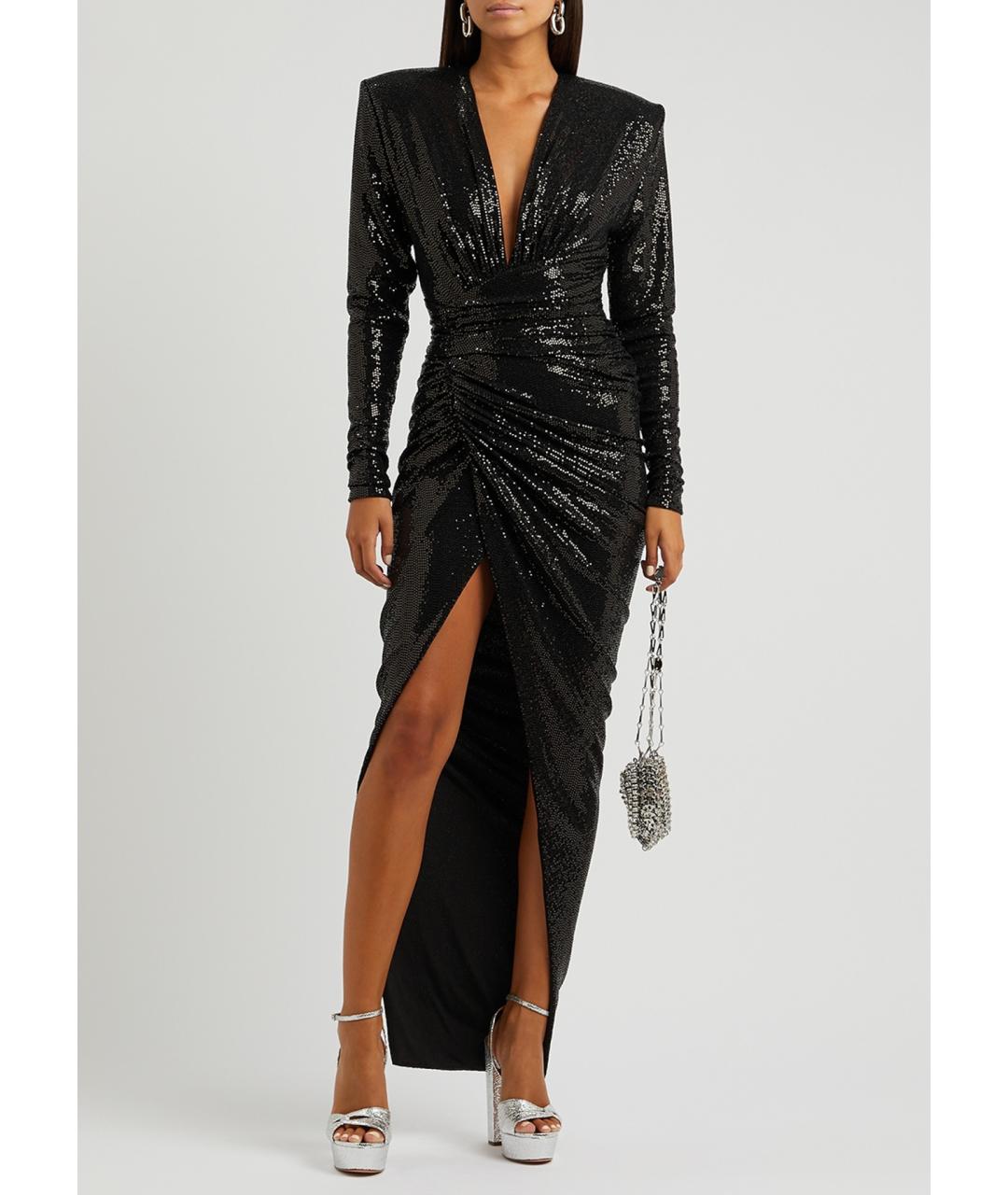 ALEXANDRE VAUTHIER Черное коктейльное платье, фото 6
