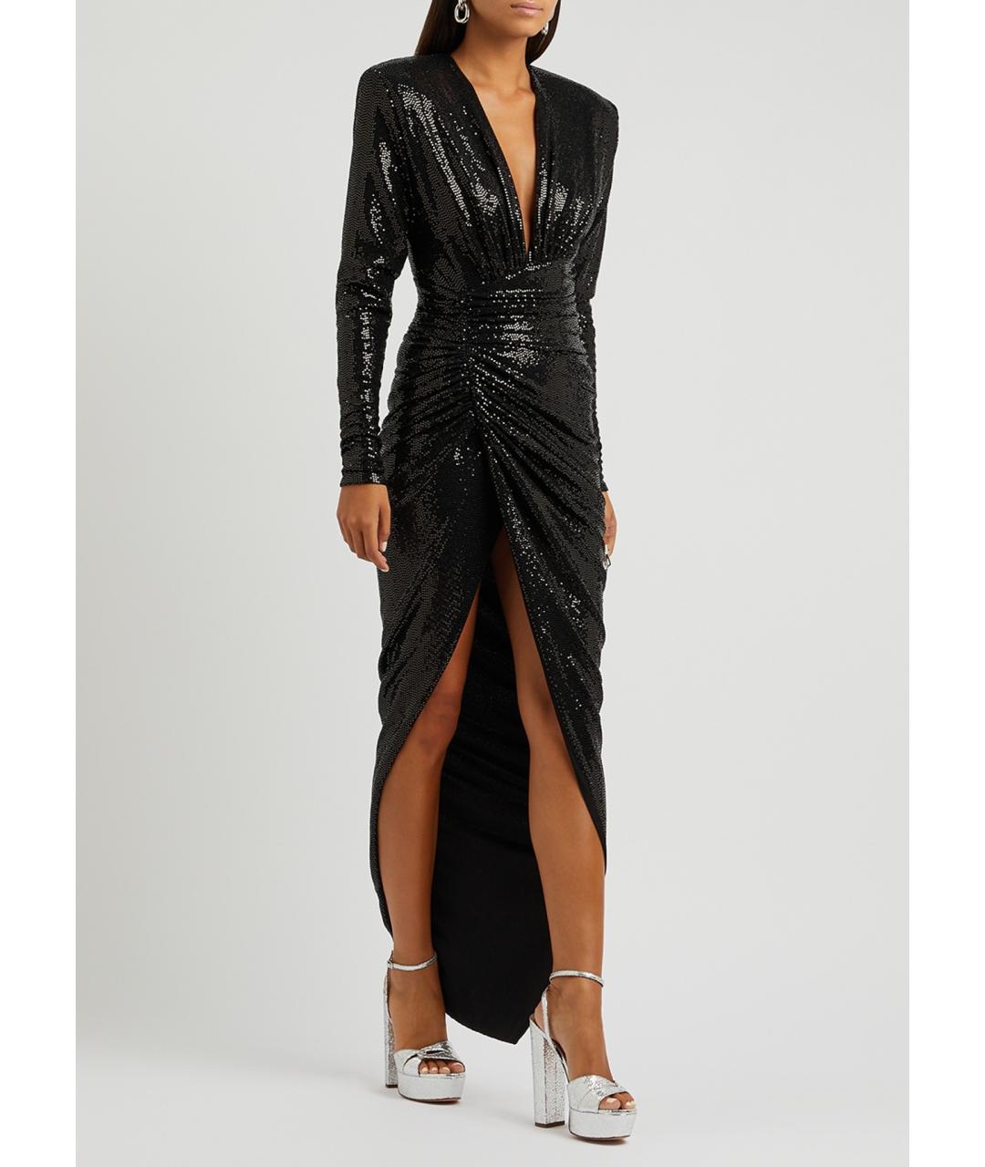 ALEXANDRE VAUTHIER Черное коктейльное платье, фото 5