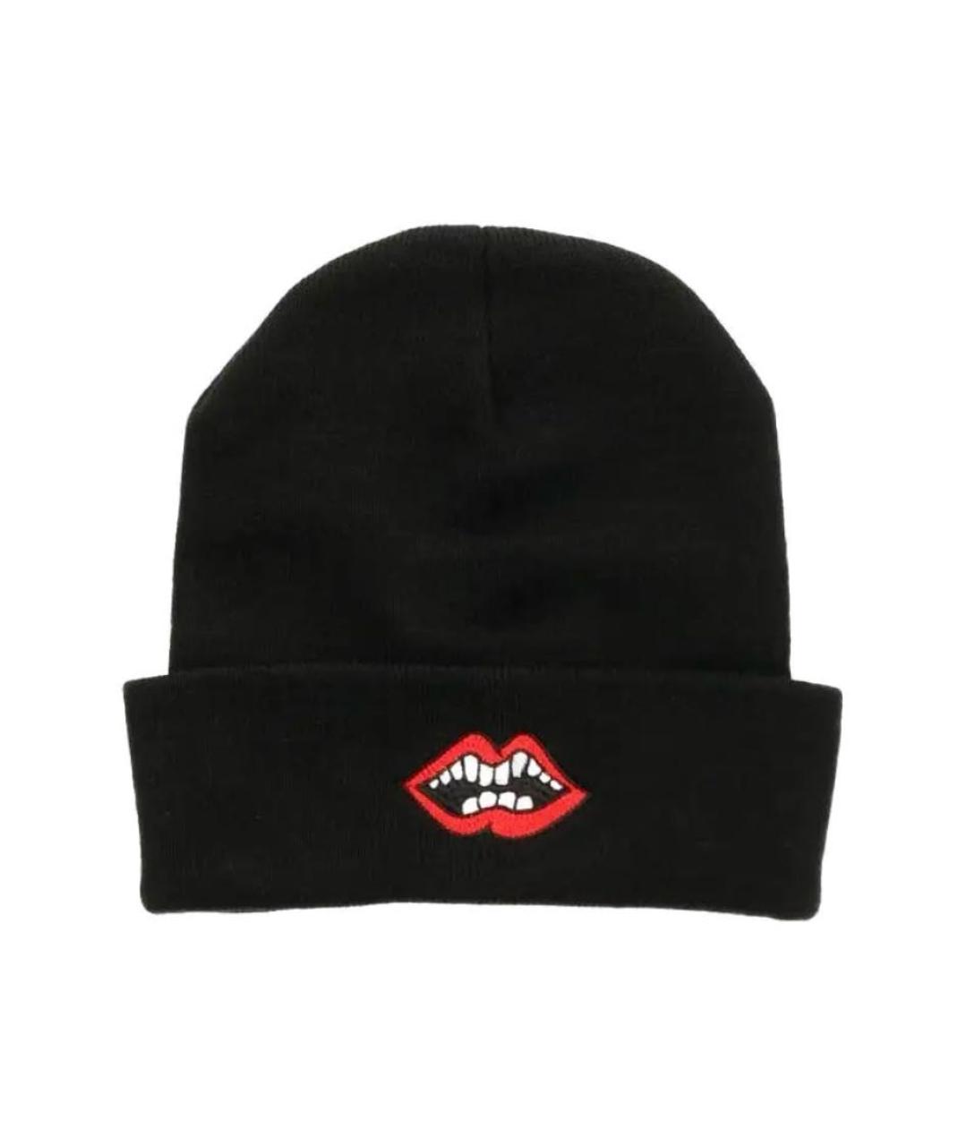 CHROME HEARTS Черная шапка, фото 1