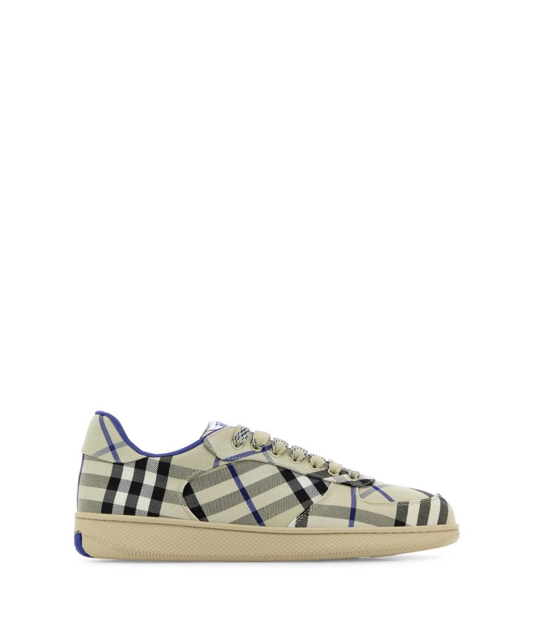 BURBERRY Мульти синтетические низкие кроссовки / кеды, фото 1