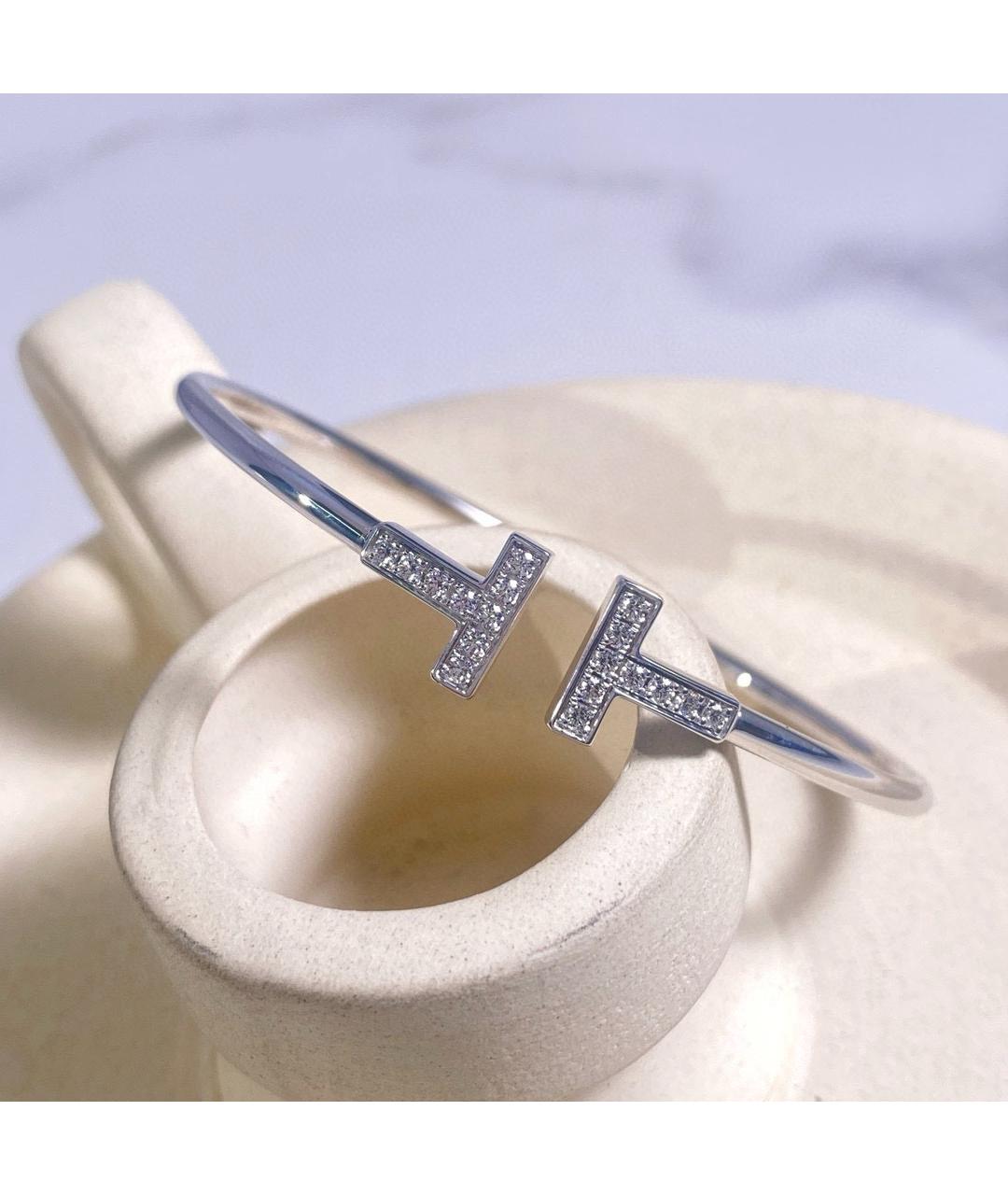 TIFFANY&CO Белый браслет из белого золота, фото 2