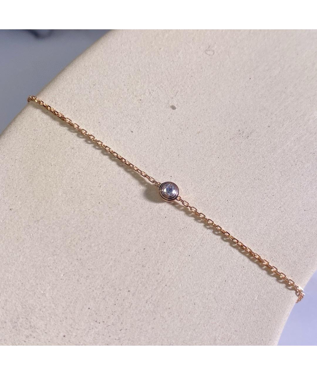 CARTIER Розовый браслет из розового золота, фото 5