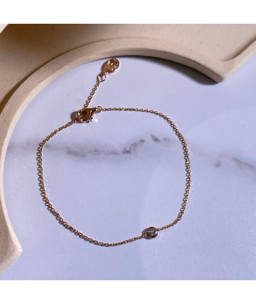CARTIER Розовый браслет из розового золота, фото 2