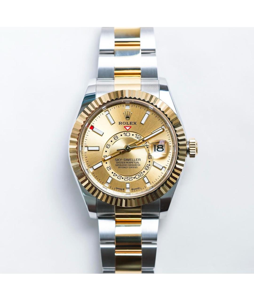 ROLEX Золотые часы из желтого золота, фото 3