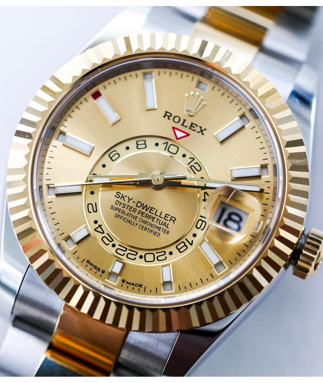 ROLEX Золотые часы из желтого золота, фото 4