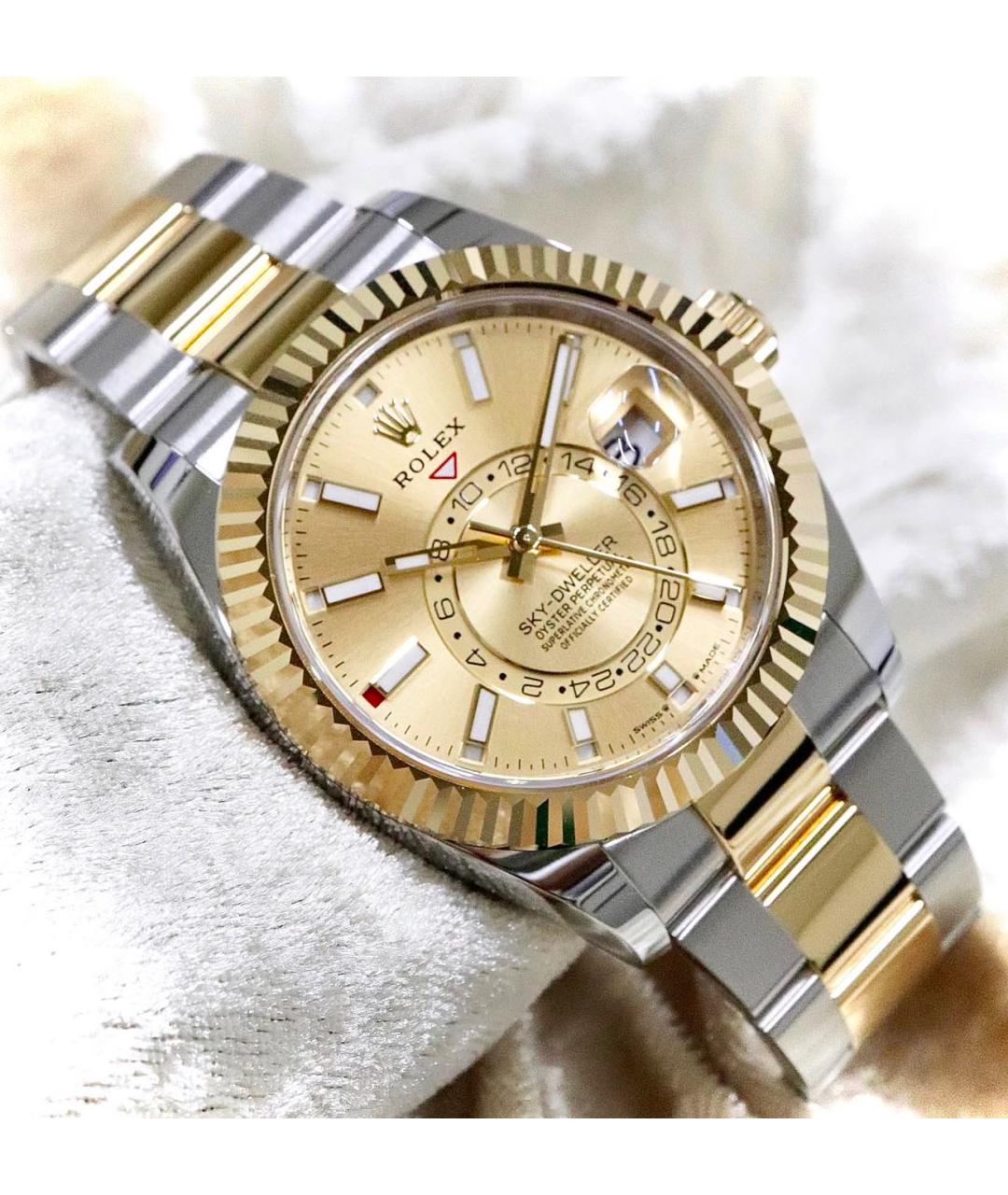 ROLEX Золотые часы из желтого золота, фото 2