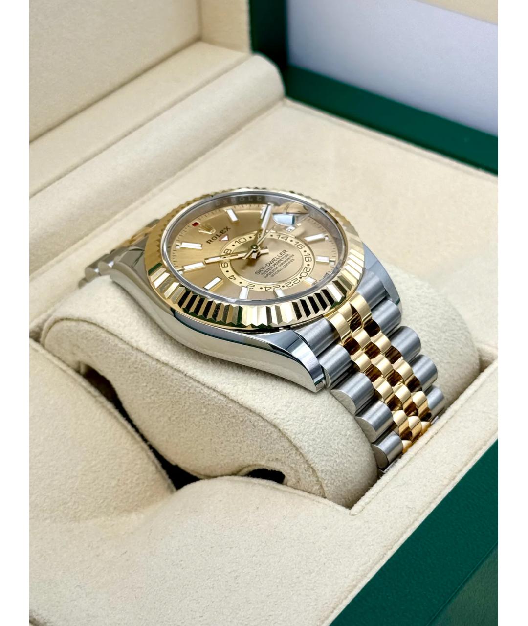 ROLEX Золотые часы из желтого золота, фото 3