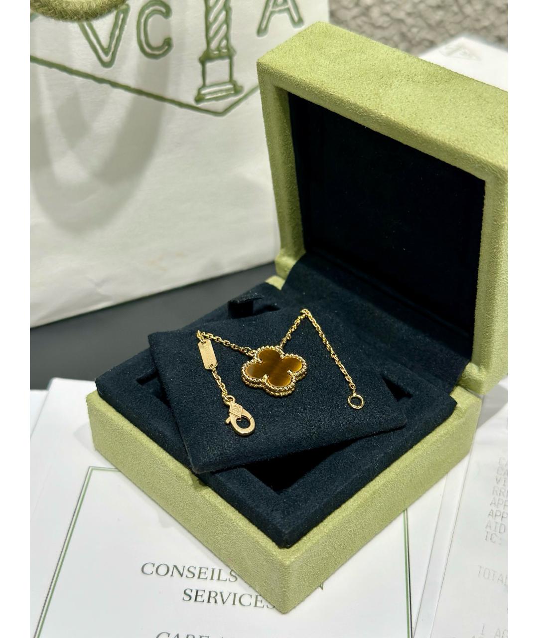 VAN CLEEF & ARPELS Желтая подвеска из желтого золота, фото 4