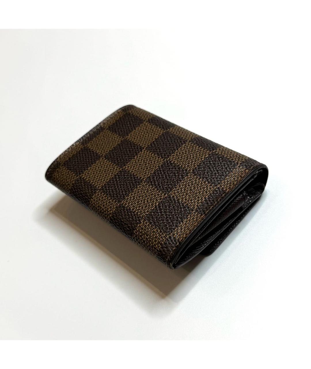 LOUIS VUITTON Коричневый кардхолдер, фото 3