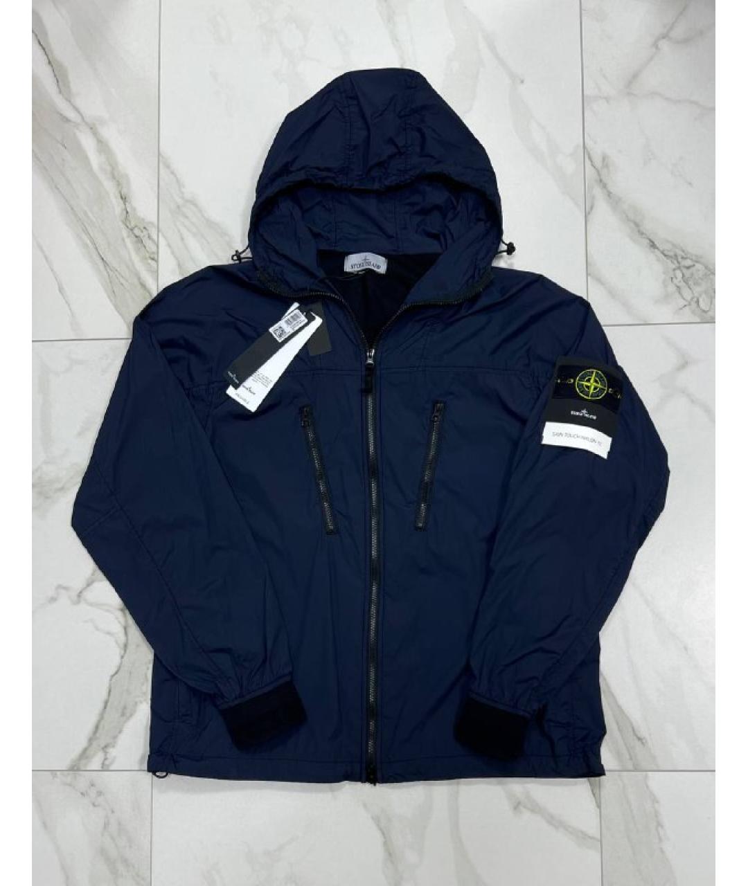 STONE ISLAND Темно-синяя куртка, фото 10