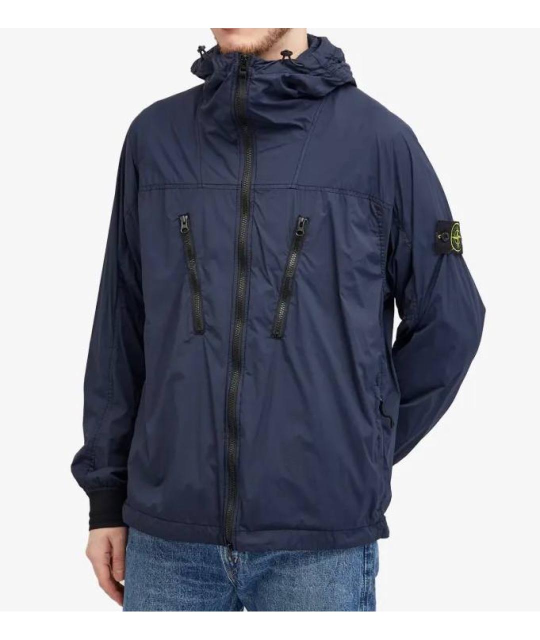 STONE ISLAND Темно-синяя куртка, фото 8