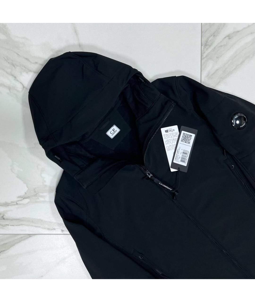 CP COMPANY Черная куртка, фото 2