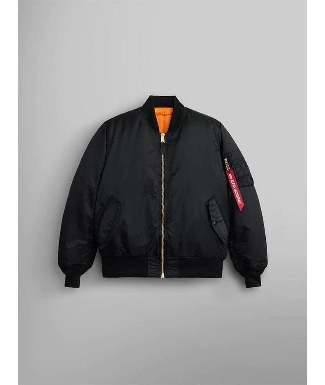 ALPHA INDUSTRIES Черная куртка, фото 5