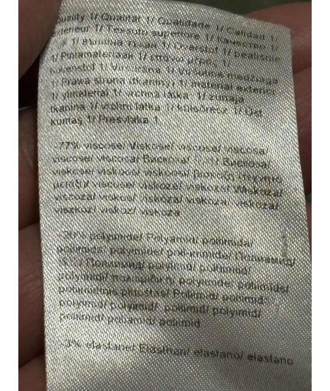 ESCADA Темно-синее вискозное повседневное платье, фото 7