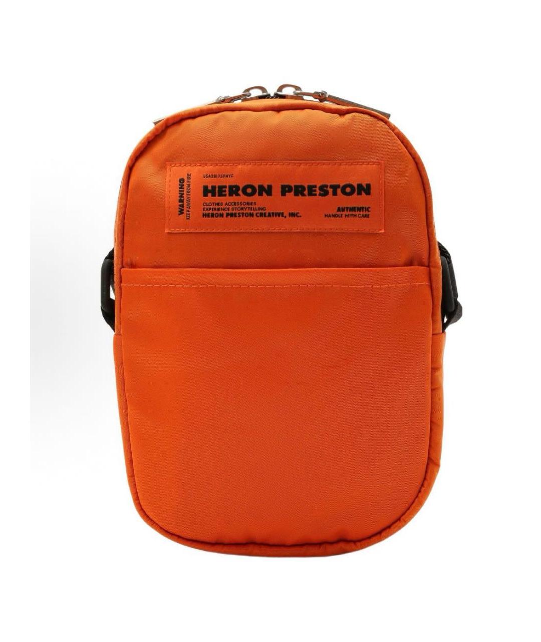 HERON PRESTON Оранжевая поясная сумка, фото 7
