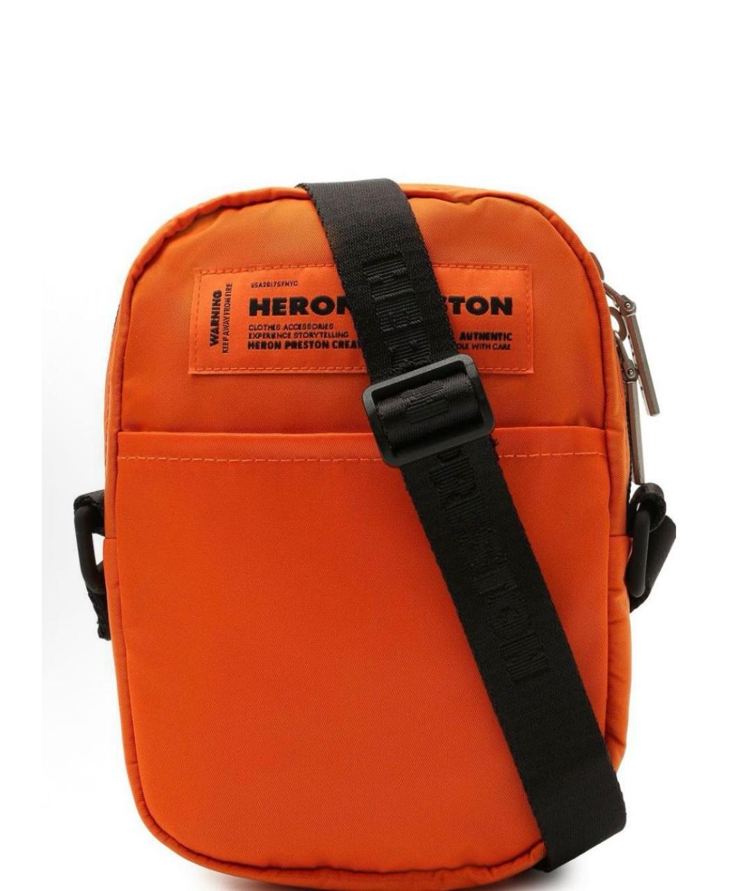HERON PRESTON Оранжевая поясная сумка, фото 2