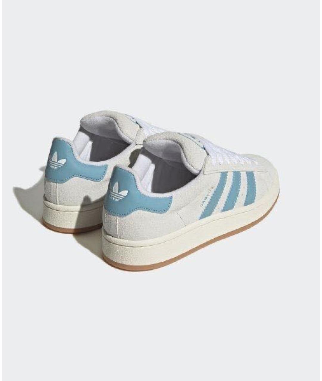 ADIDAS Серые замшевые кроссовки, фото 2