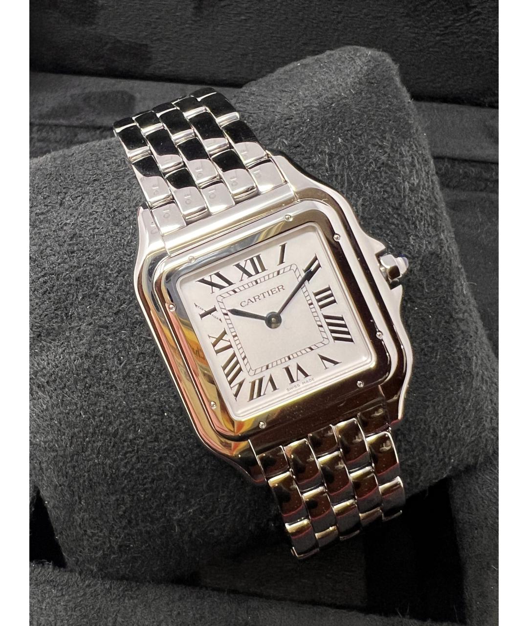 CARTIER Белые часы, фото 3