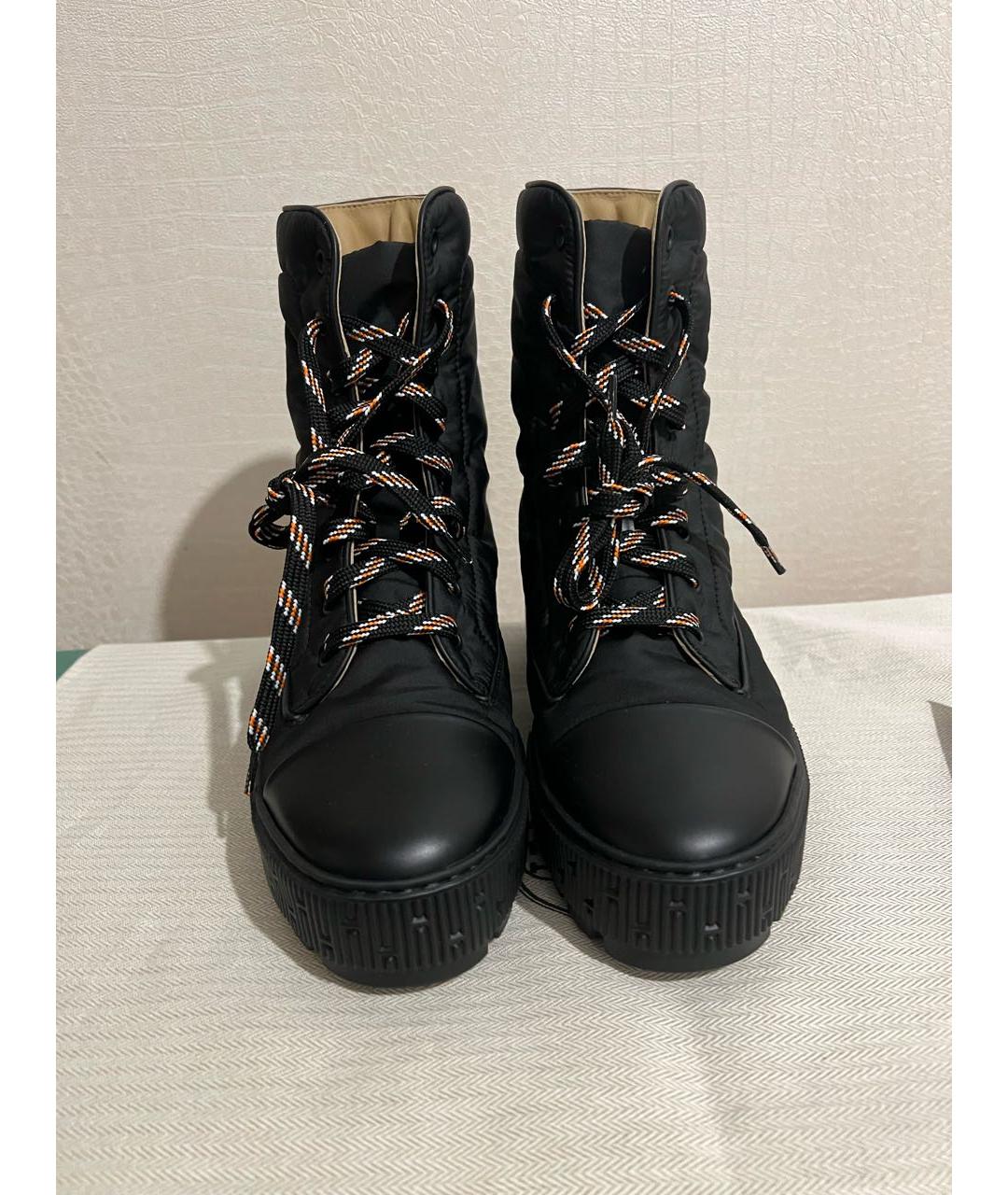 HERMES Черные ботинки, фото 3