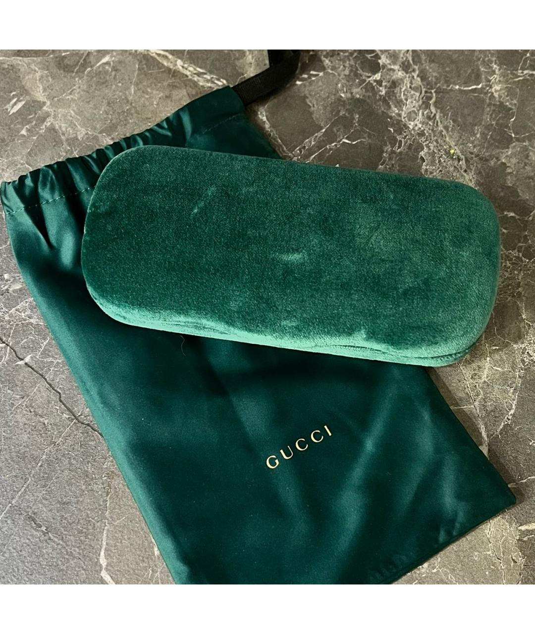 GUCCI Розовые металлические солнцезащитные очки, фото 4