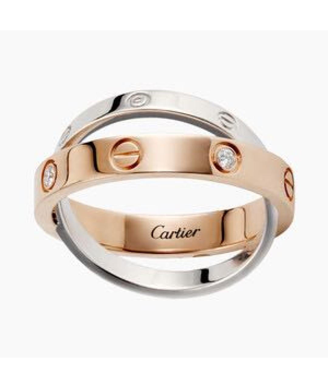 CARTIER Золотое кольцо из белого золота, фото 6