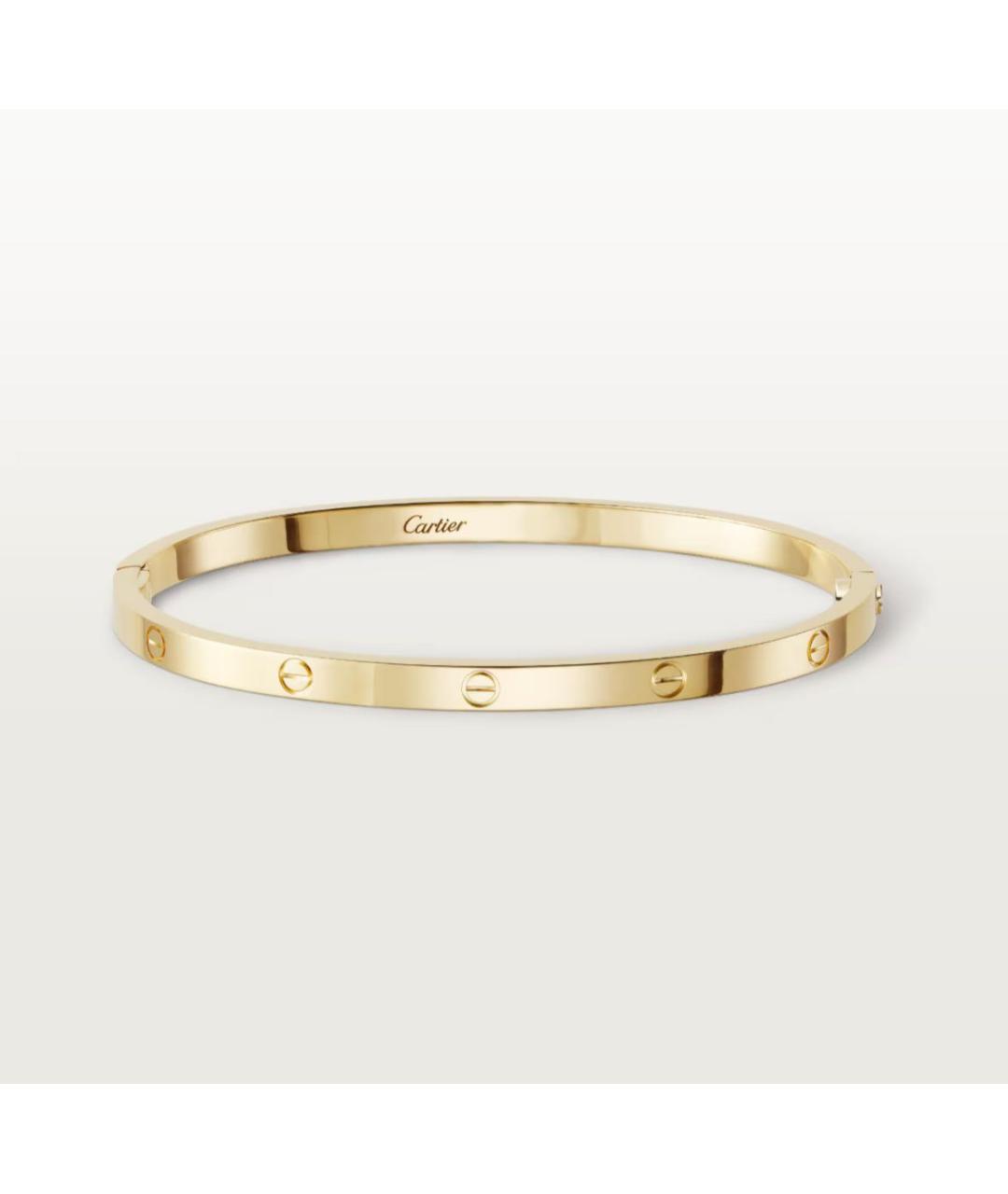 CARTIER Золотой браслет из желтого золота, фото 5
