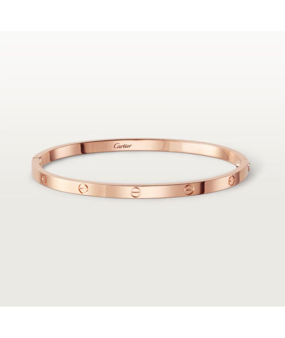 CARTIER Золотой браслет из розового золота, фото 5