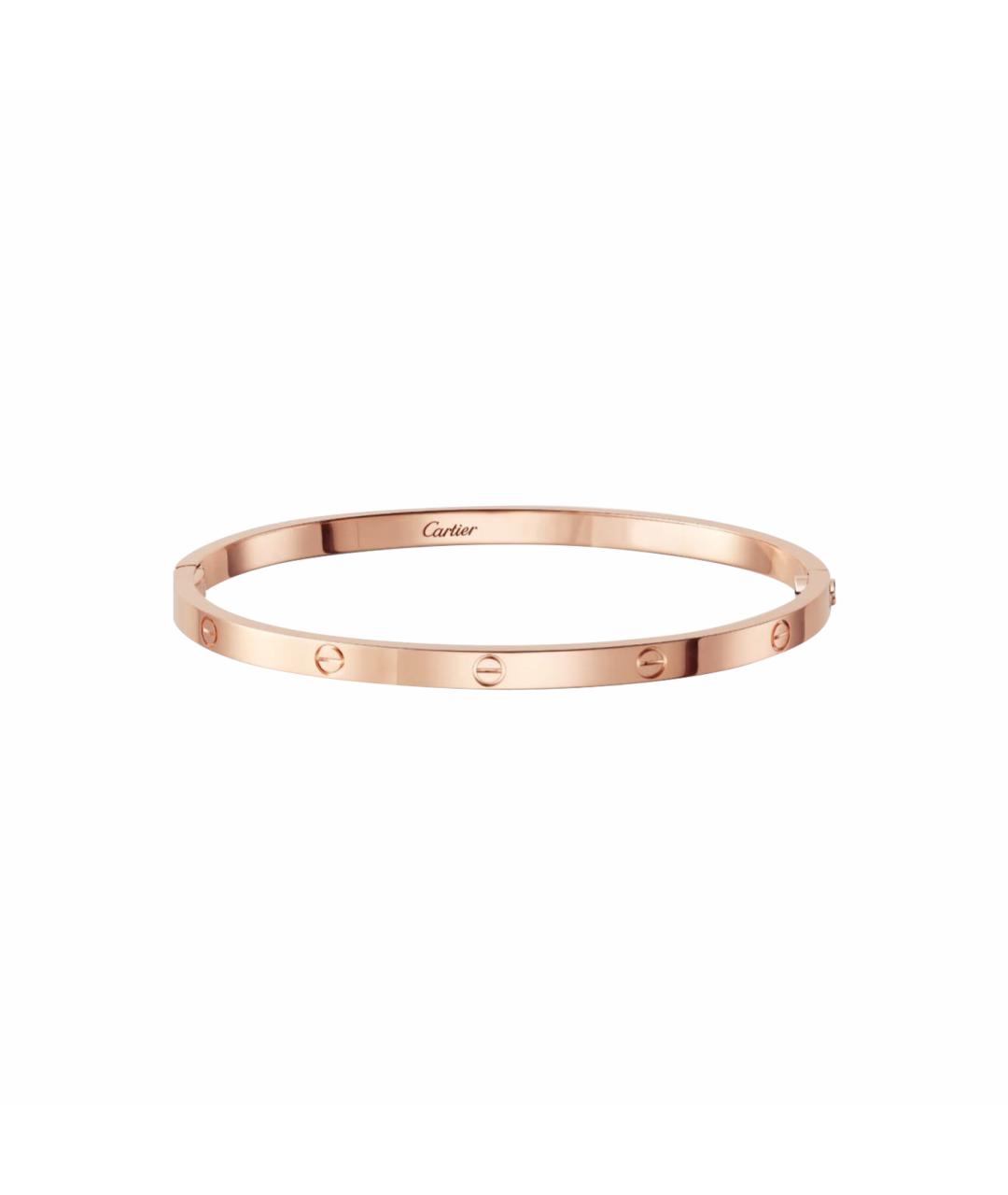 CARTIER Золотой браслет из розового золота, фото 1
