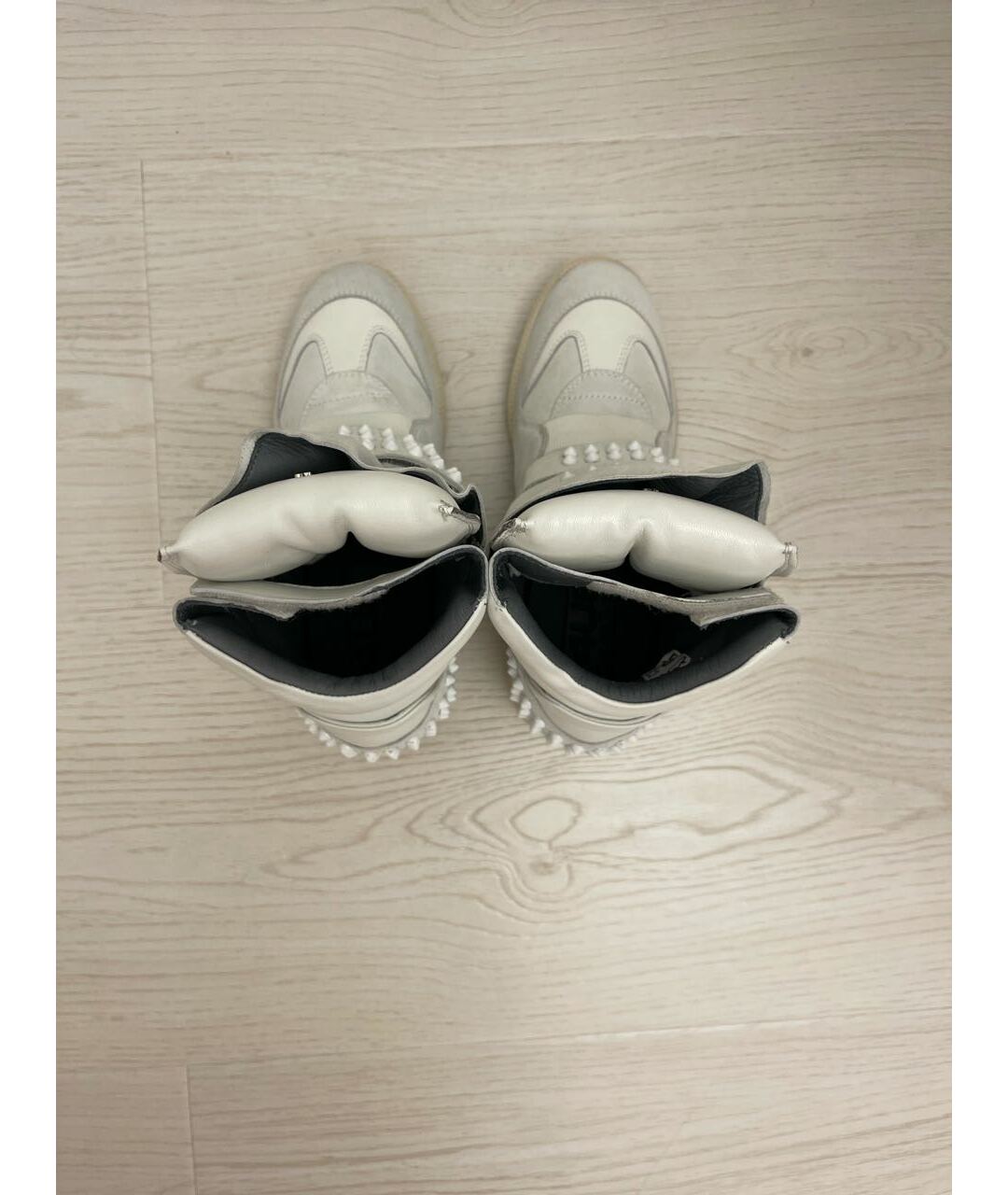 CESARE PACIOTTI 4US KIDS Белые замшевые ботинки, фото 3